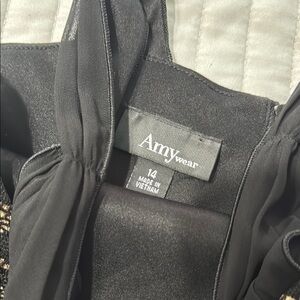 Black Kids Formal Dress